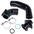 Turbo Inlet Elbow + Air Intake Muffler Delete + Silicone Hose for VW Golf MK7 (2015–2021)