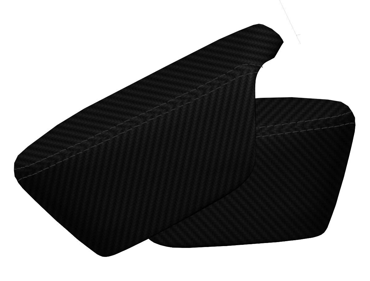 Carbon Fiber Front Door Armrest Cover for Honda Civic (2012–2015)