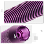 NRG SK-710PP 180mm Purple Shift Knob with 4 Thread Adapters for Universal Fit
