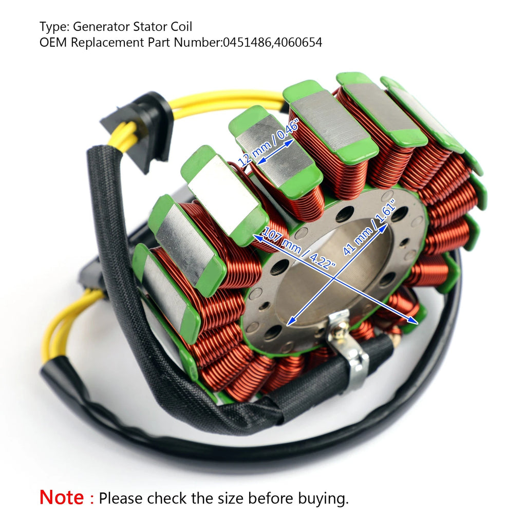 Stator for Victory V92SC V92C SE Deluxe (1999–2001) 4060654