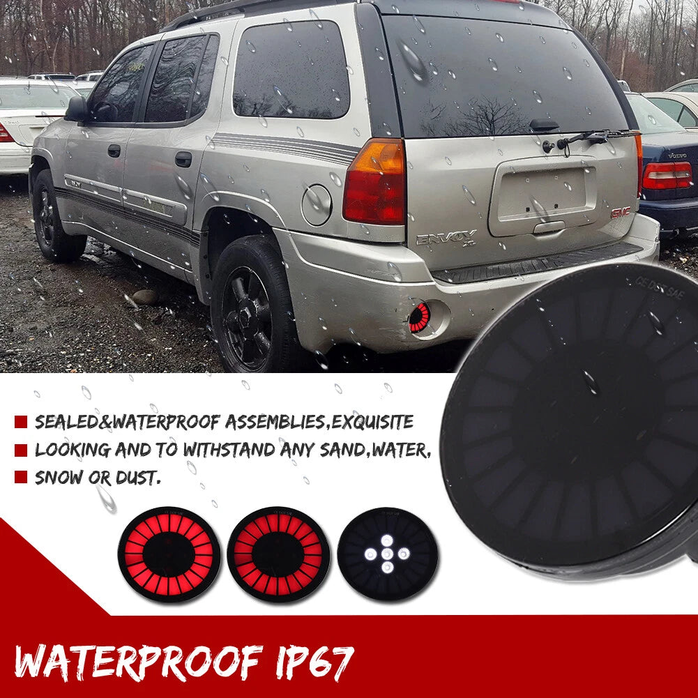 Smoke LED Tail Lights for GMC Envoy 2006–2009, Pontiac Solstice 2006–2009
