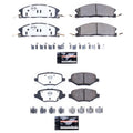 PowerStop Z37 Carbon-Fiber Ceramic Disc Brake Pads Kit for Ford Explorer