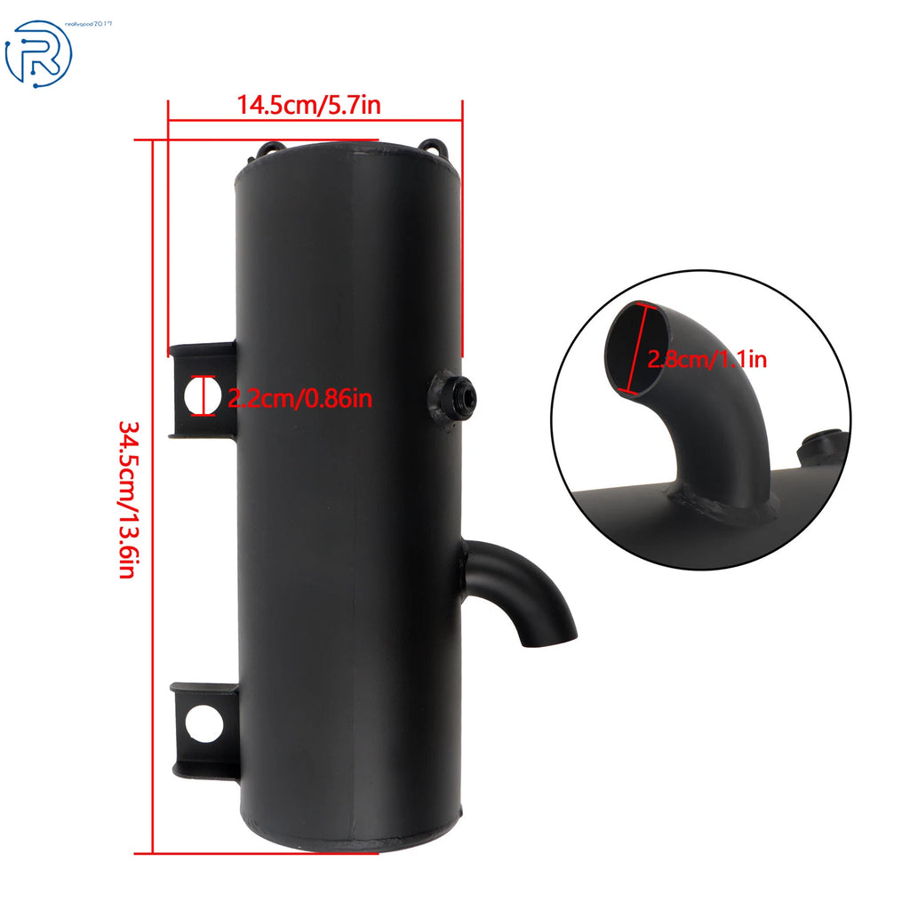 Exhaust Muffler Silencer with Gaskets for Polaris Scrambler 500 4x4 (1999–2002) 1261006-489
