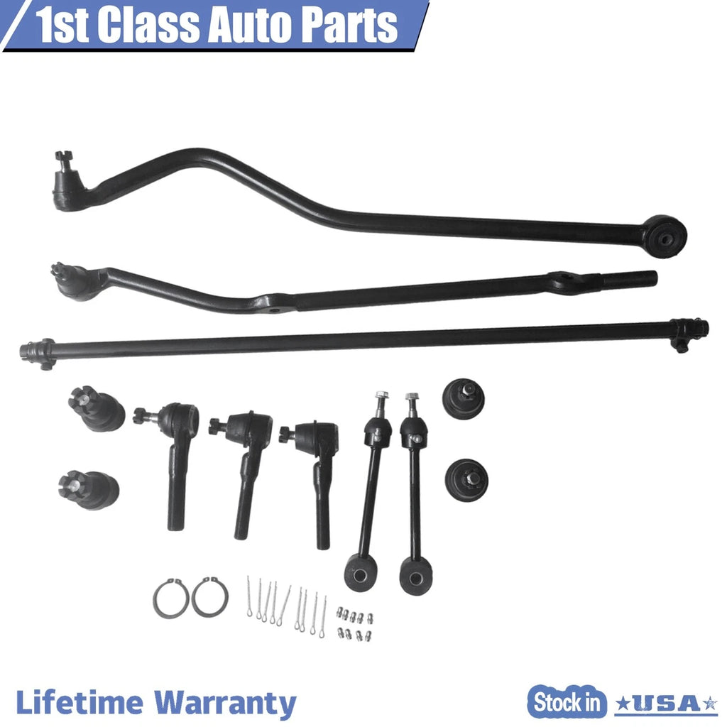 Front Suspension Tie Rod Drag Link for Jeep Wrangler (1997-2006)
