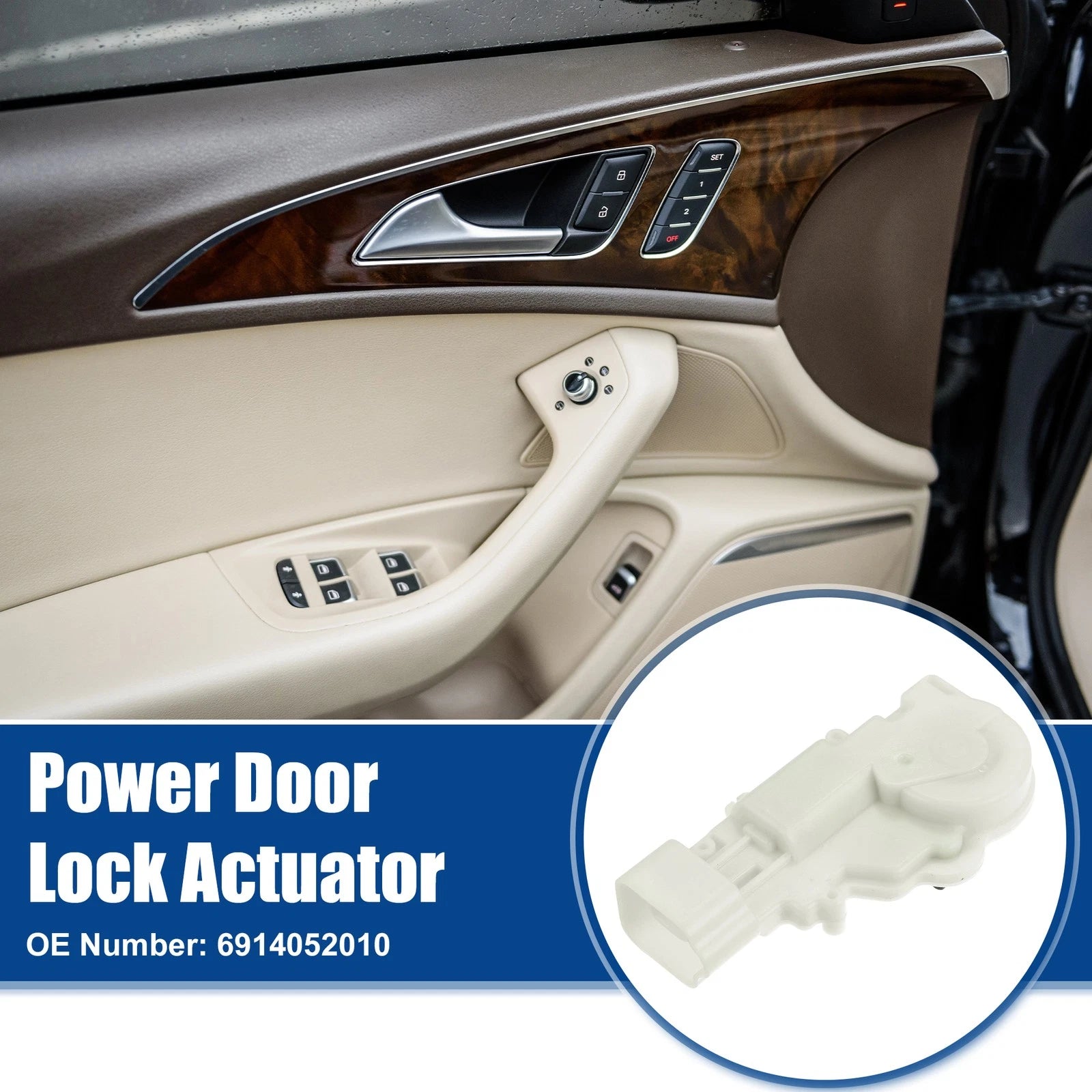 Rear Left Power Door Lock Actuator for Toyota Echo (2000–2005)