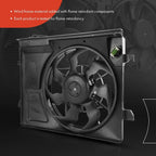 Cooling Fan Assembly with Shroud for Kia Forte (2010-2011)