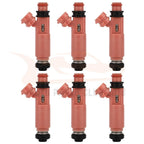 Set of 6 Fuel Injectors for Toyota Camry Lexus ES330 (3.0L 3.3L) 23250-20030