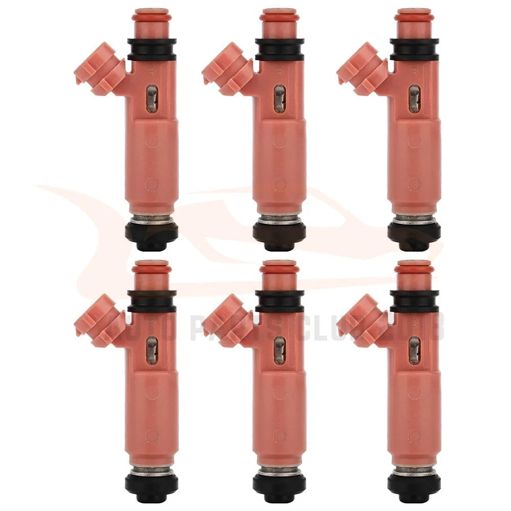 Set of 6 Fuel Injectors for Toyota Camry Lexus ES330 (3.0L 3.3L) 23250-20030