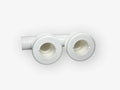 Set of 2 Thru Hull 90 Degree Barbed Fittings for TH Marine (TH-1592-B)