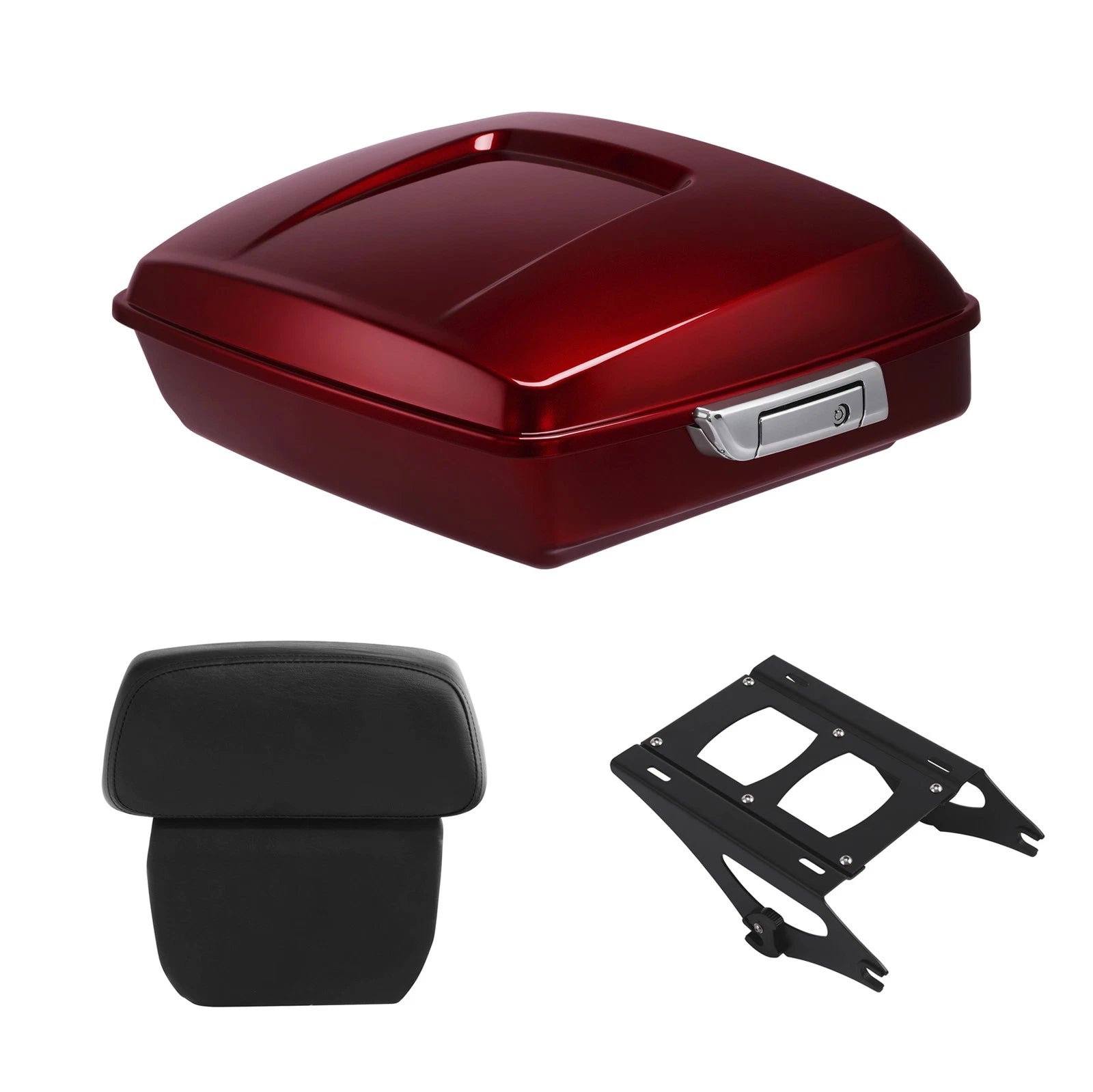 Chopped Trunk Backrest Mount for Harley Road Glide (2014–2026)
