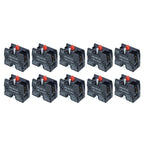 10PCS 10A Auxiliary Contacts for Pushbutton Switches 22mm (No)
