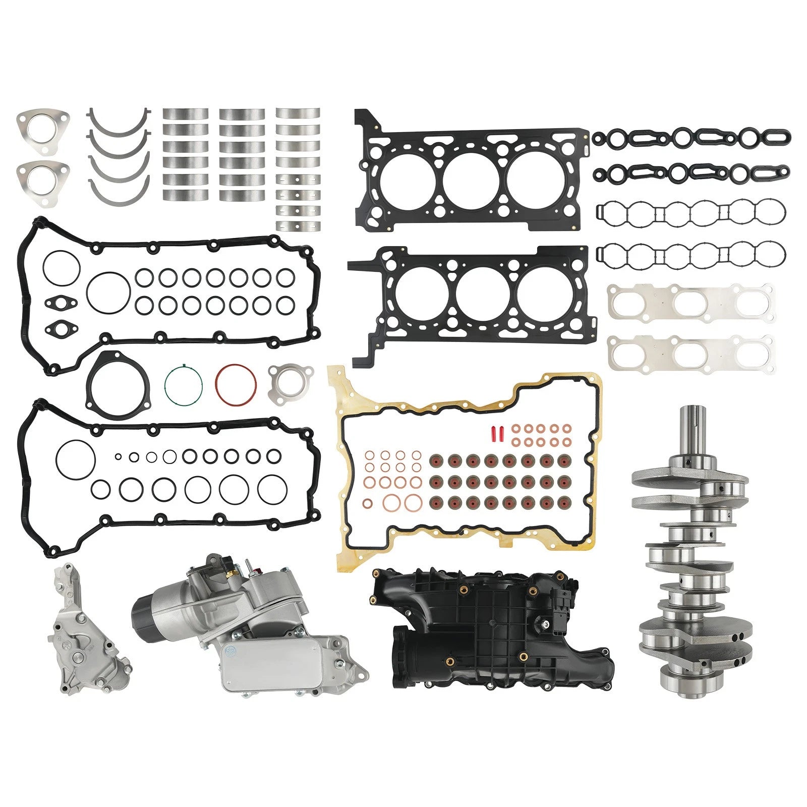 Complete Engine Rebuild Kit for RAM 1500 4WD 3.0L Diesel V6 (2013–2017) 68147415AB