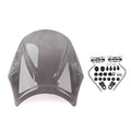 Universal Motorcycle Windshield Deflector - Grey