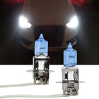 Fog Light 100W 12V Socket H3 Halogen Headlight Xenon Look