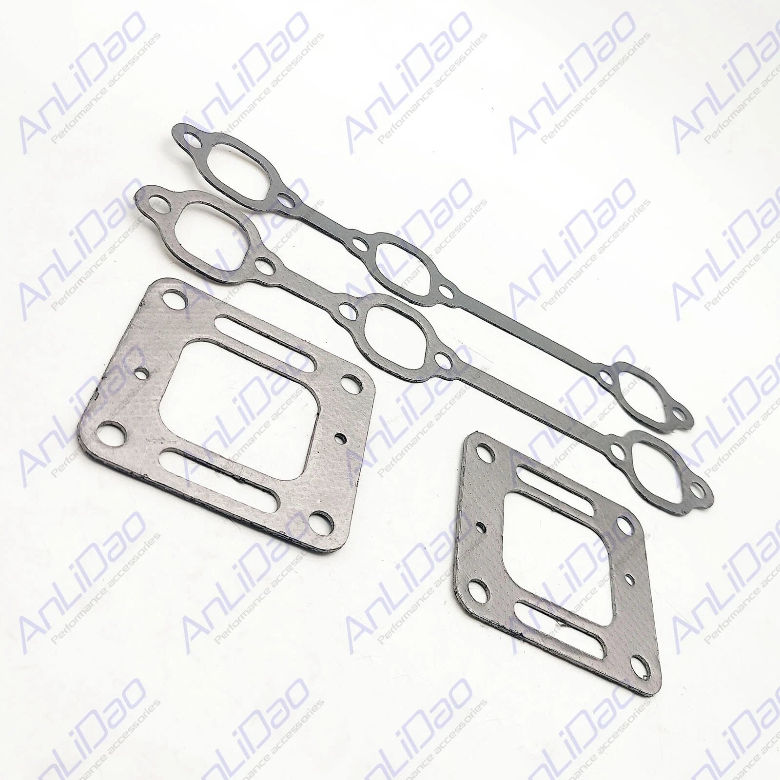 Riser Block Elbow Kit Set of Gaskets for Mercruiser 4.3L V6