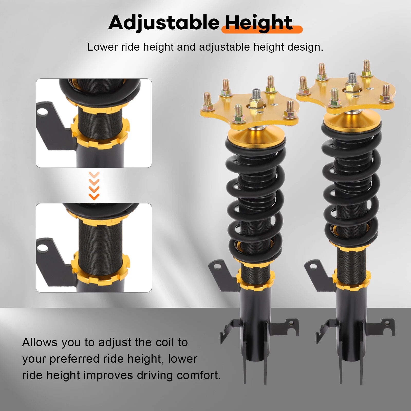 Coilovers for Honda CR-V (2007-2011) Adjustable Height Suspension Kits