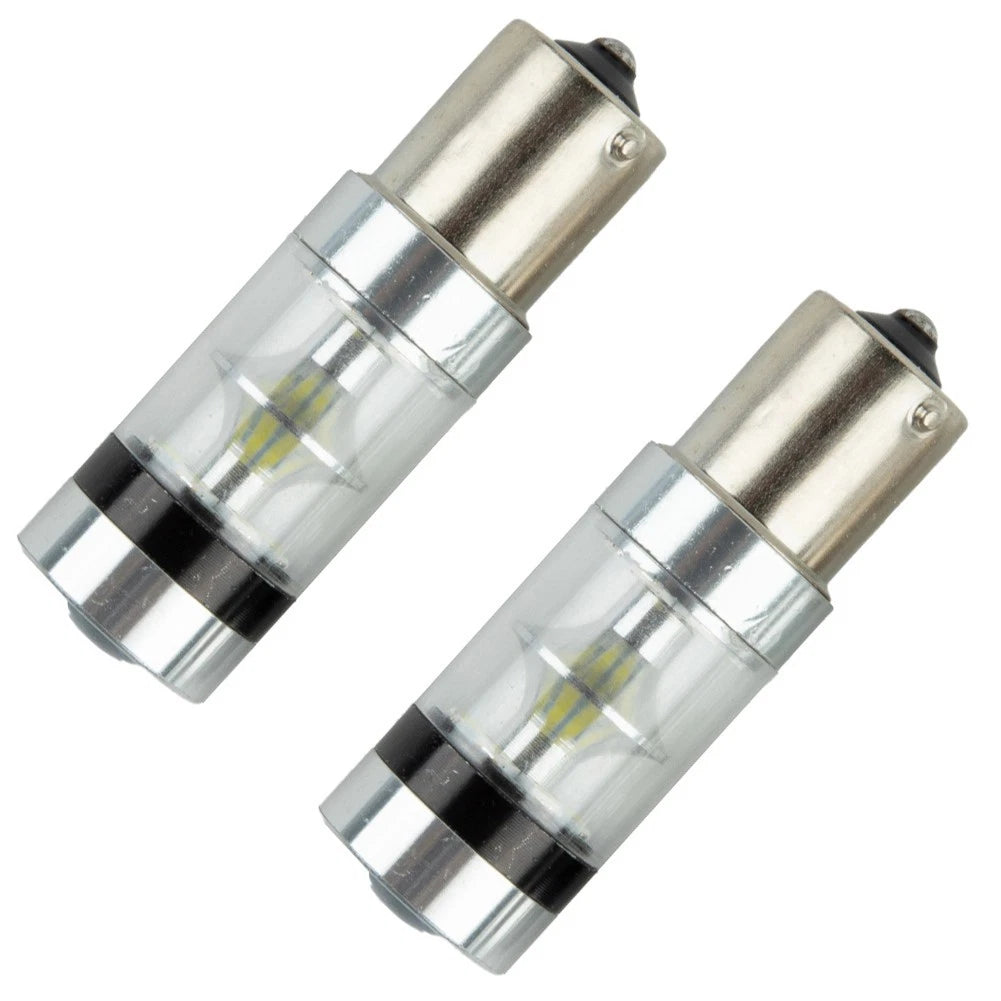 2X 100W 1156 Light Bulbs BA15S 382 1000LM White for Automotive