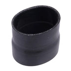 Black 3.25"-3" Silicone Hose Reducer Turbo Coupler for Various Makes & Models