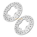 2x Front Brake Disc Rotors for Honda Rancher 420 TRX420FE/FM TRX420TE/TM (2007–2013)