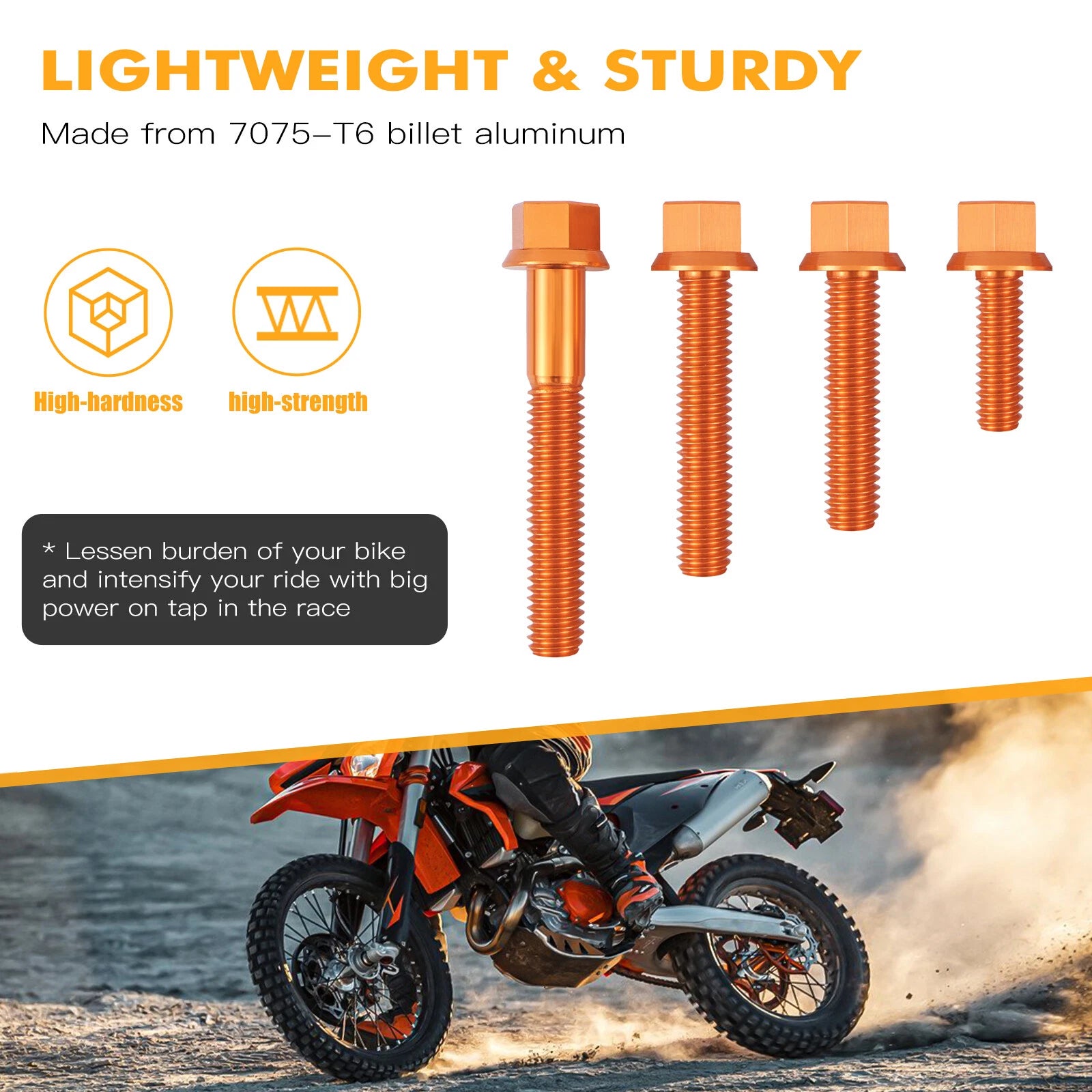 CNC Engine Cover Bolts Mounting Screw Kit for KTM 790/890 Duke/Adventure (2019–2022)