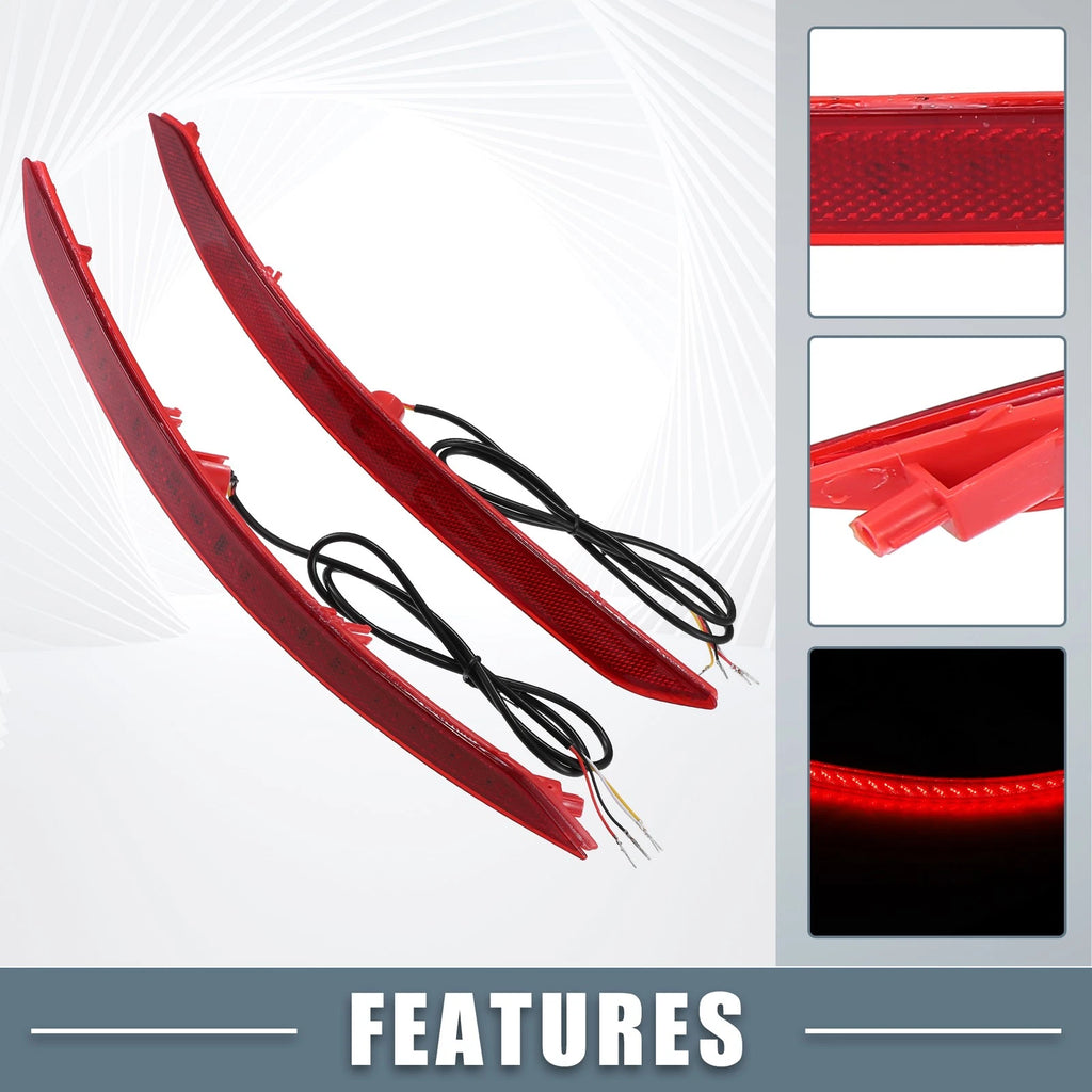 2X Rear Bumper LED Brake Tail Turn Signal Light for Hyundai Elantra (2016–2018) 703820390374