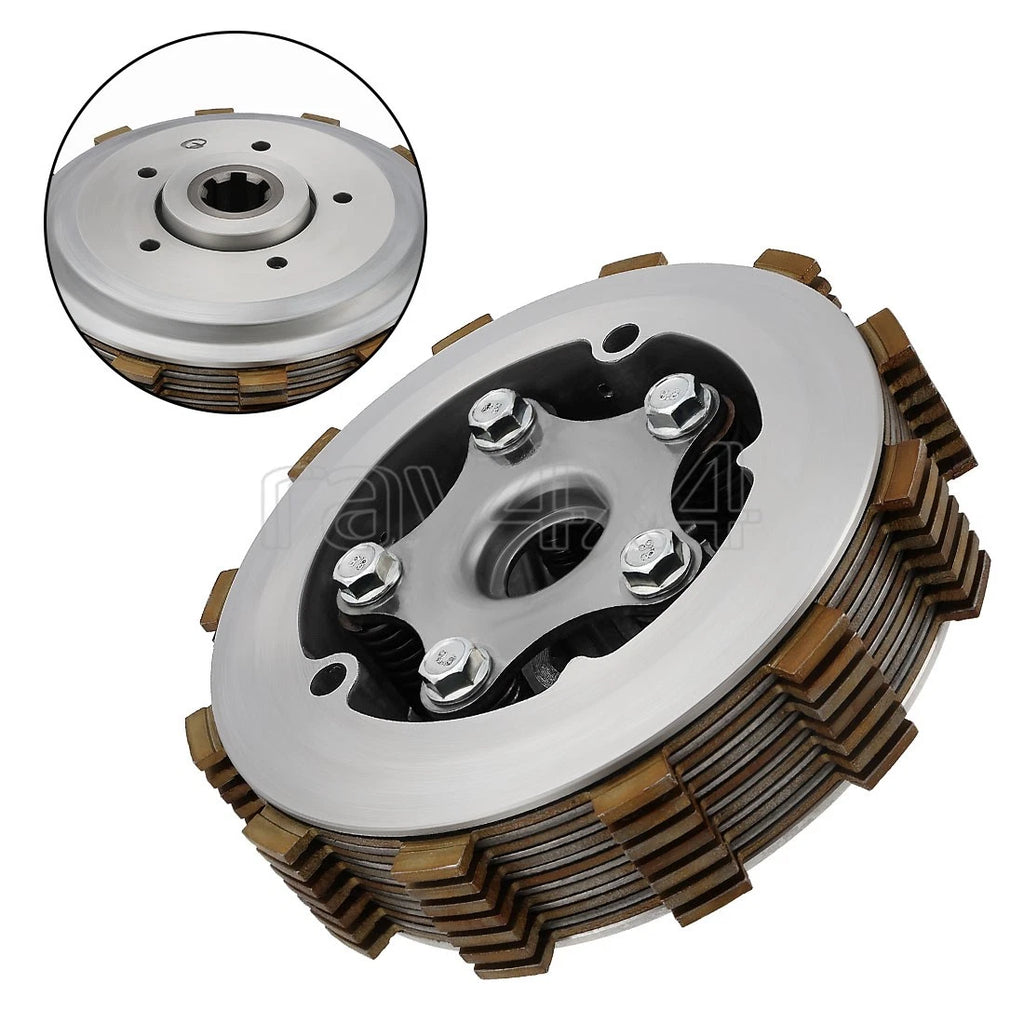 Clutch Assembly & Basket with Gasket for Yamaha Moto-4 350 (1987–1995)