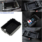 ABS Inner Armrest Console Storage Box Cover Trim for XV (2018)