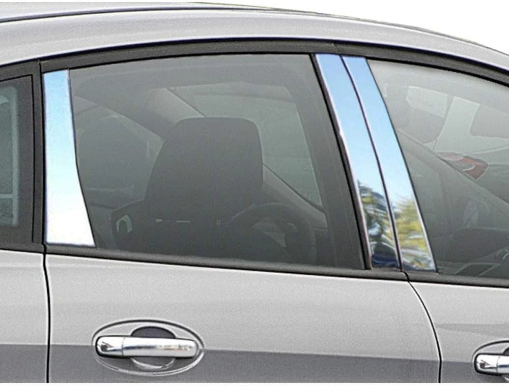 6pc. Luxury FX Stainless Steel Pillar Post Trim for 2013-2018 Ford C Max
