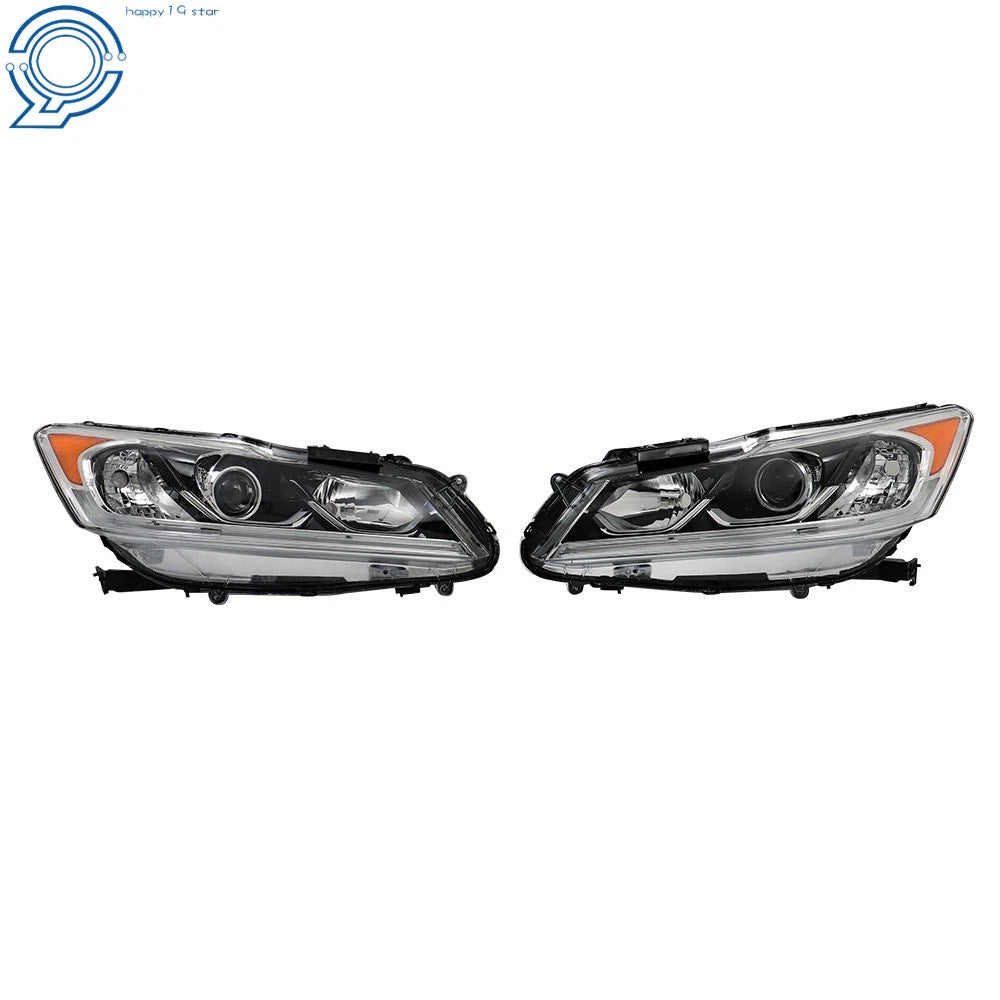 Headlight Halogen with LED DRL for Honda Accord Sedan (2016–2017)