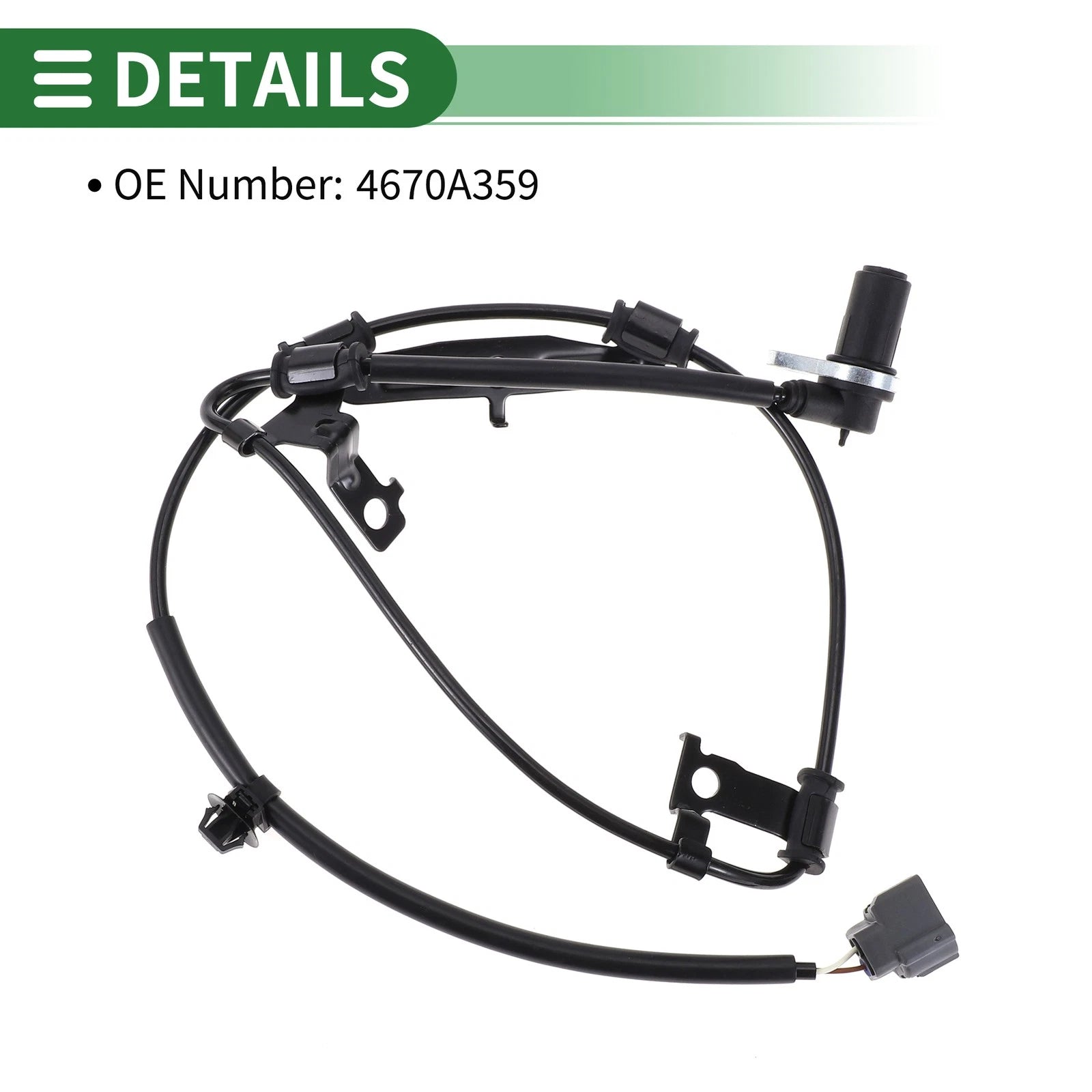 ABS Wheel Speed Sensor No. 4670A359 for Mitsubishi Eclipse (1995–1999)