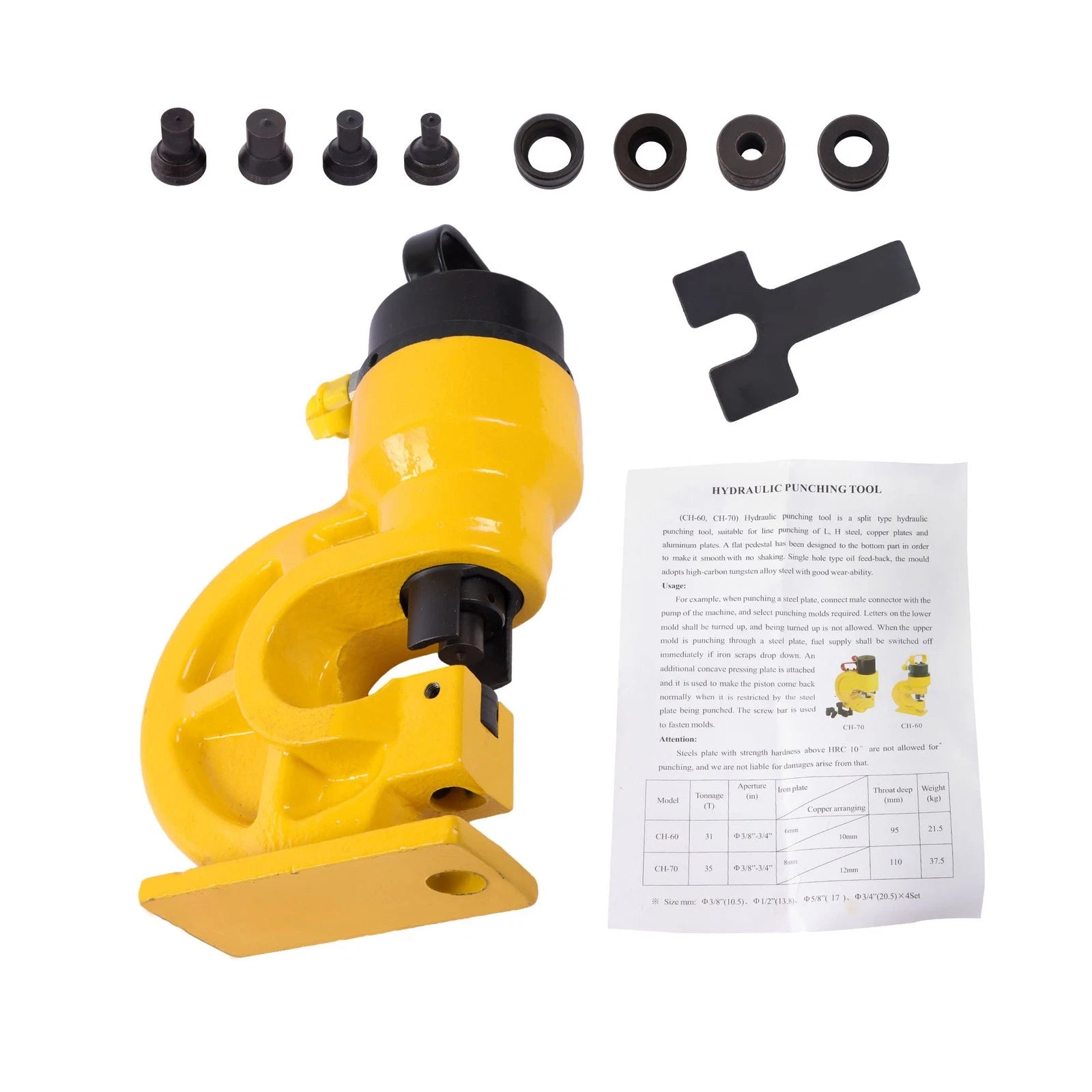 Hydraulic Hole Punch Tool for Hole Digger (31T/310KN)