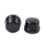 Front Axle Cap Nut Covers for Harley Touring Road King Electra Glide (2000–2007) Black