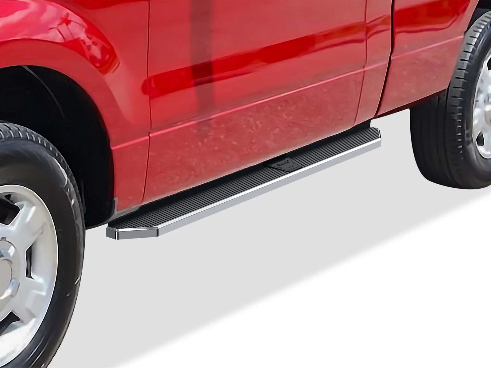 6" Polished Side Step Bars for Ford F150 Regular Cab (2009–2014)
