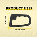 2X Inner Door Handle Trim LH RH for BMW E36 3-Series (1992–1999) Z3 (1996–2002)