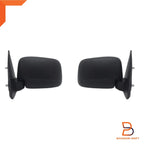 Black Manual Door Mirror for Ford Ranger Courier Ute (1998-2006)
