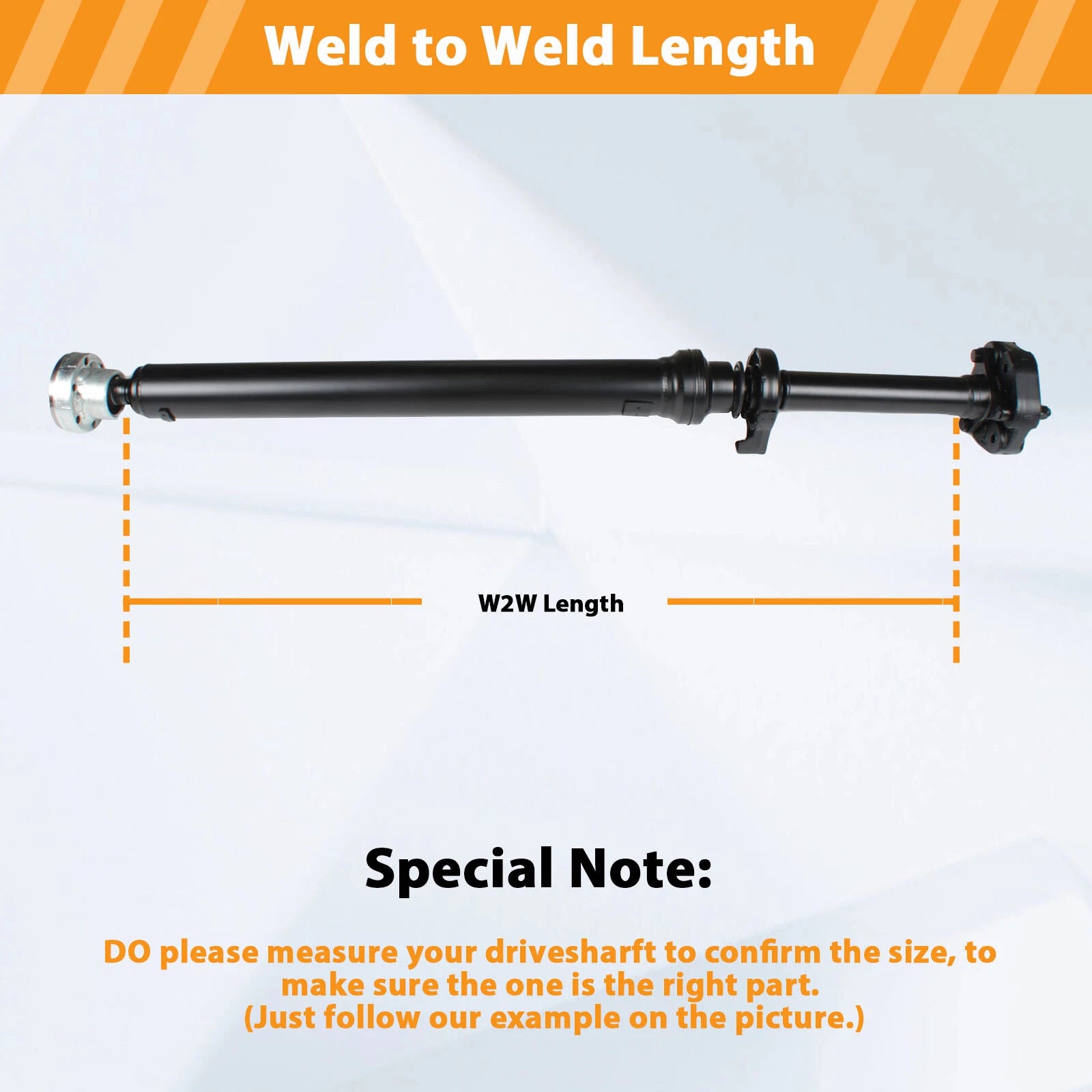 Rear Drive Shaft for VW Touareg (2004–2010) AWD