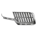 Replacement Silver Chrome ABS Plastic Passenger Side Front Grille