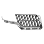 Replacement Silver Chrome ABS Plastic Passenger Side Front Grille