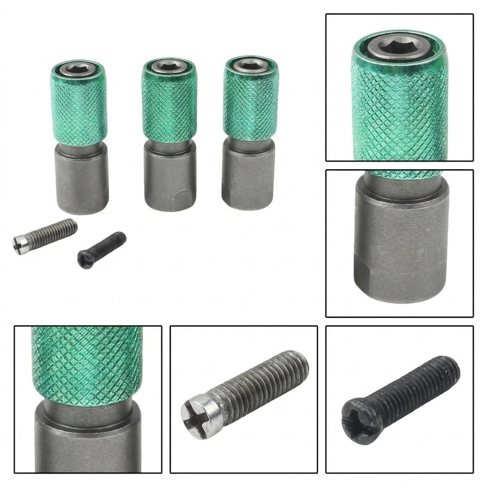 3 Piece Hex Adapter Set for Drill and Angle Grinder