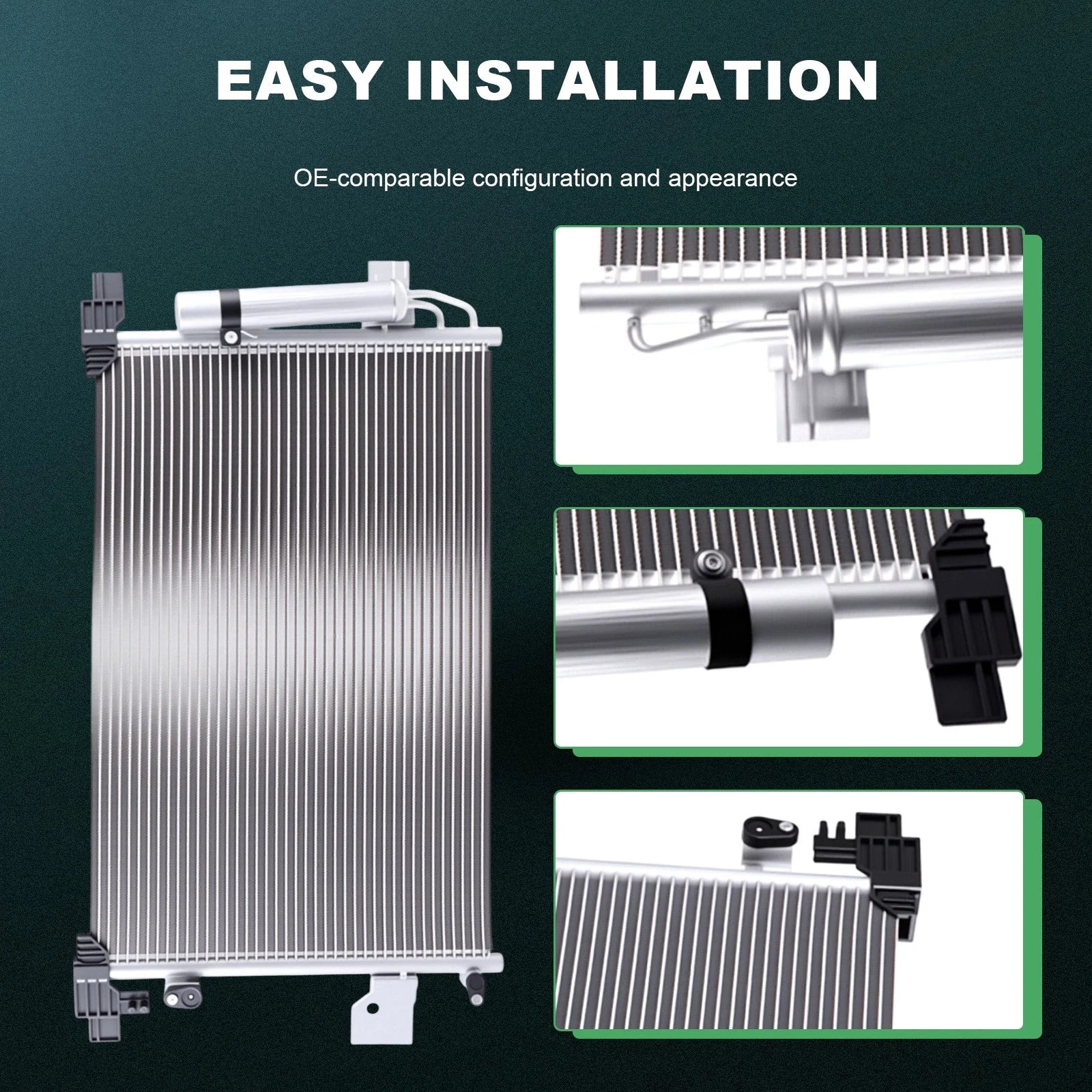 AC Condenser for Mitsubishi Lancer (2008–2017) & Outlander Sport (2011–2019)