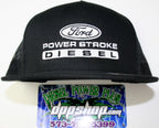 Powerstroke Trucker Flat Bill Hat for Ford (Fits )