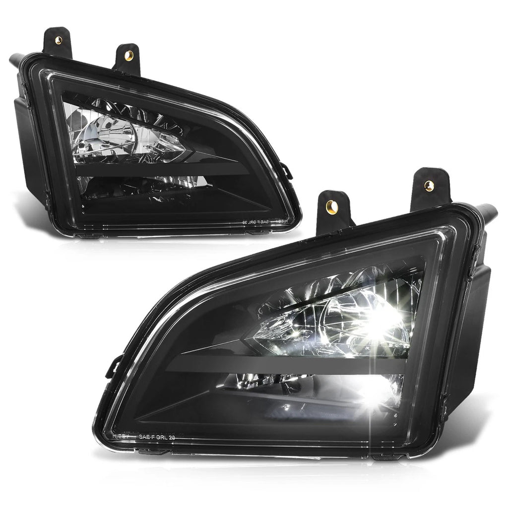 LED Fog Lights for Volvo VNL (2018–2024) - Clear Lens, Adjustable