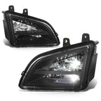 LED Fog Lights for Volvo VNL (2018–2024) - Clear Lens, Adjustable