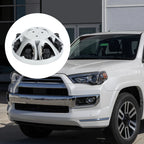 Wheel Center Caps for Chevrolet (OD: 226mm/8.90", Chrome, Plastic)