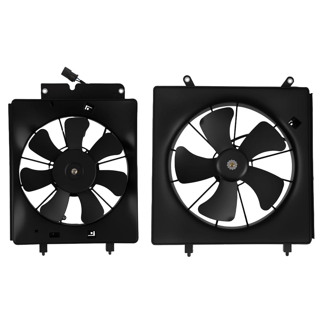 Pair Radiator Cooling Fan for Honda CR-V/Element (2002–2006) 38611PNA00 620-233