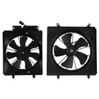 Pair Radiator Cooling Fan for Honda CR-V/Element (2002–2006) 38611PNA00 620-233