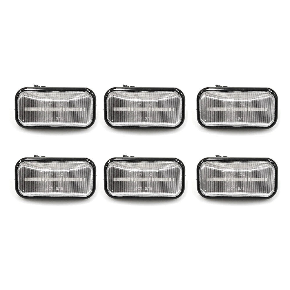 Smoke LED Cab Roof Top Marker Lights for Hummer H2 (2003–2009)