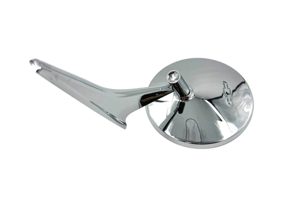 Chrome Outside Door Mirror Replacement for 1966-1968 Chevy Chevelle El Camino