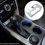 Center Console Gear Shift Panel Trim Cover Sticker for Ford Bronco (2021–2023)