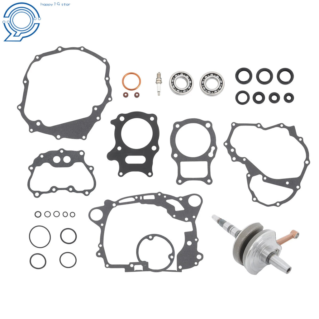 Complete Bottom End Crankshaft Gasket Seal Kit for Honda Recon TRX250EX (2001–2009)